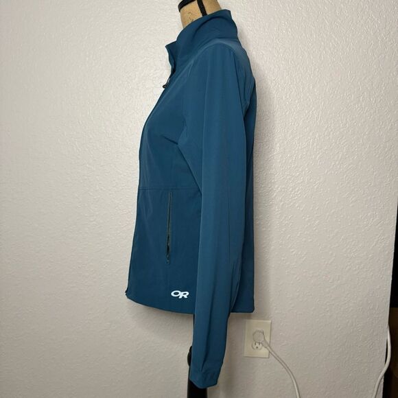 Outdoor Research Prologue Moto Jacket Size M Women Blue Pockets Quick Dry Pocket - Picture 9 of 10